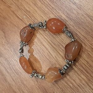 Handmade amber bracelet